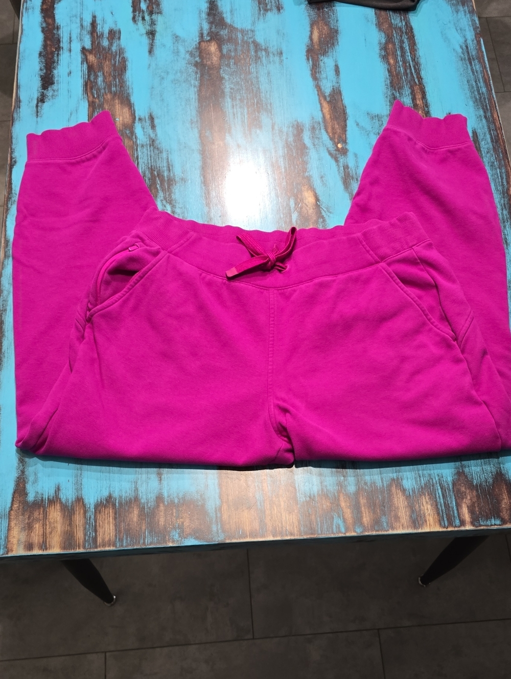 Athleta Hot Pink Drawstring Joggers